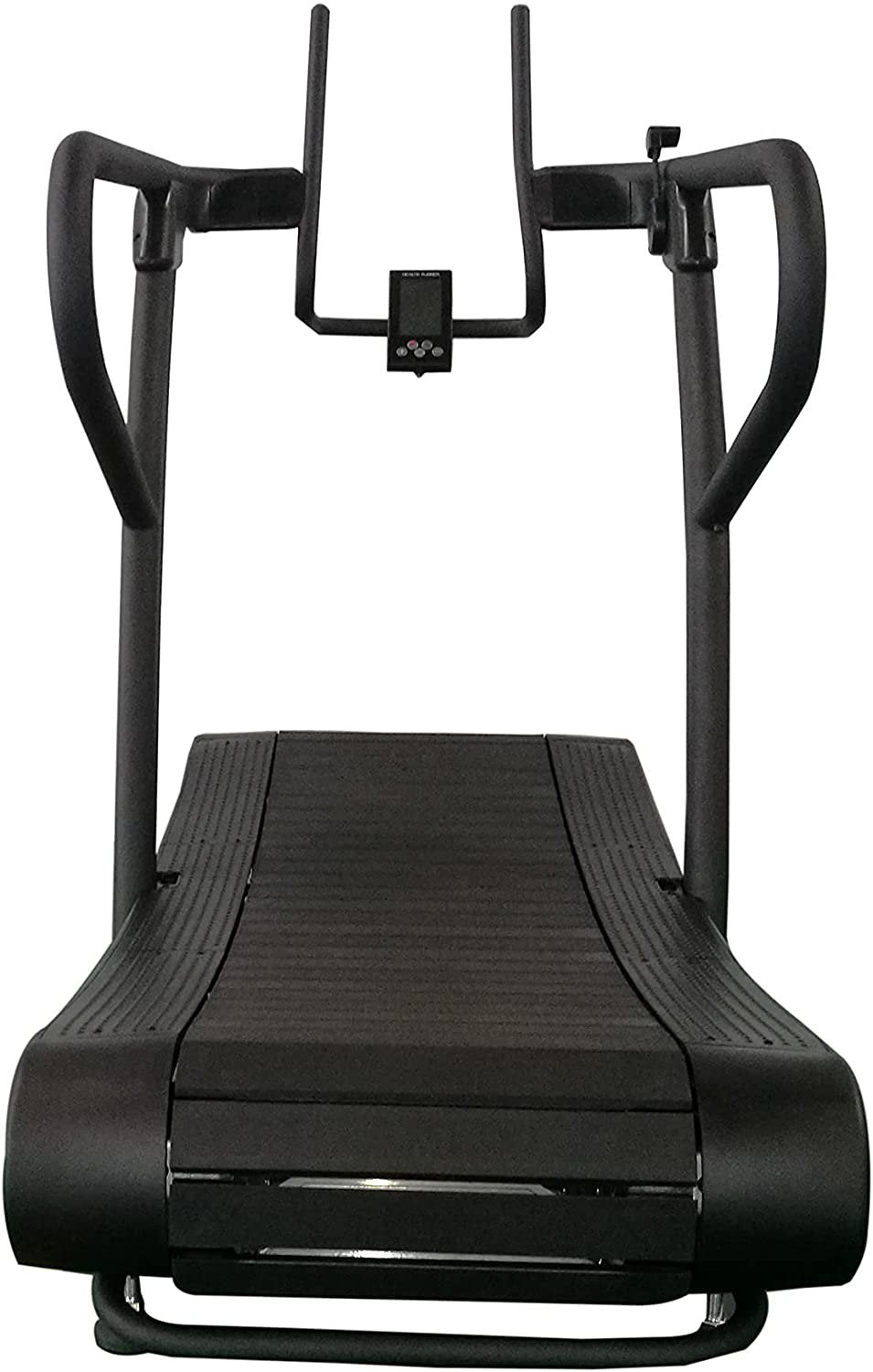 Intensity Runner Manual Curved Wide Exercise Treadmill, 10 Levels of Magnetic Resistance, Walking Jogging Machine for Home and Office Use