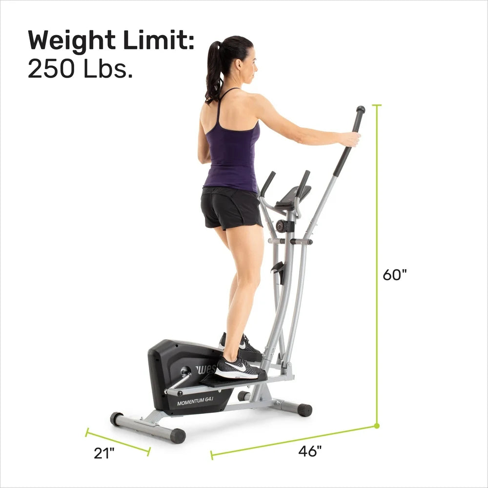 Momentum G 4.1 Rear-Drive Elliptical with Inertia-Enhanced Flywheel