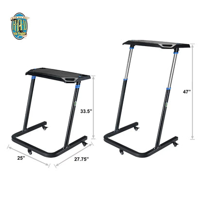 Adjustable Standing Bike Desk for Cycle or Treadmill by Rad Sportz
