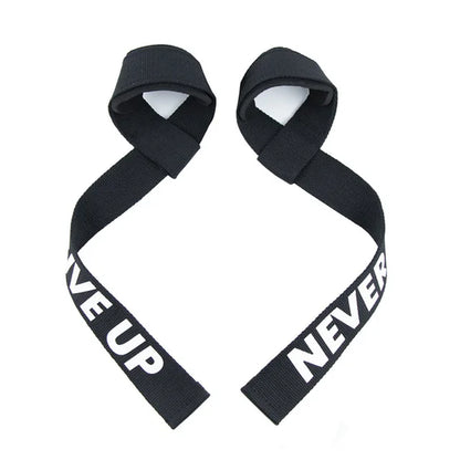 Gym Lifting Straps Fitness Gloves Anti-Slip Hand Wraps Wrist Support for Weight Lifting Powerlifting Fitness Crossfit Barbells