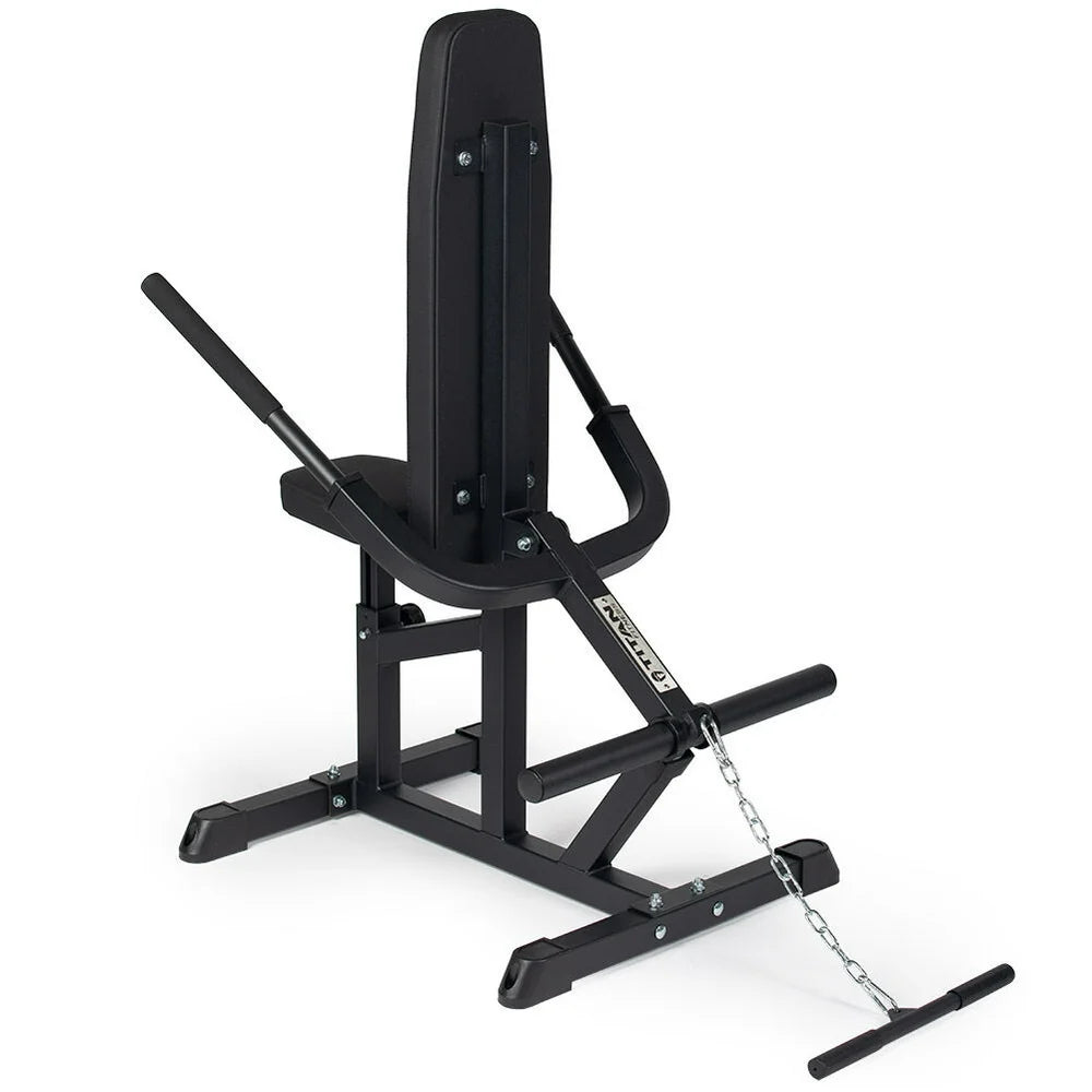 Plate Loaded Seated Dip Machine, Rated 200 LB, Tricep/Bicep Press down Machine, Upper Body Push Workout