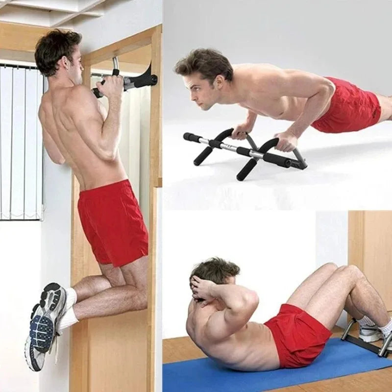 Adjustable Indoor Fitness Door Frame Multi-Functional Doorway Pull up Bar Wall Chin up Bar Horizontal Bar Home Fitness Equipment