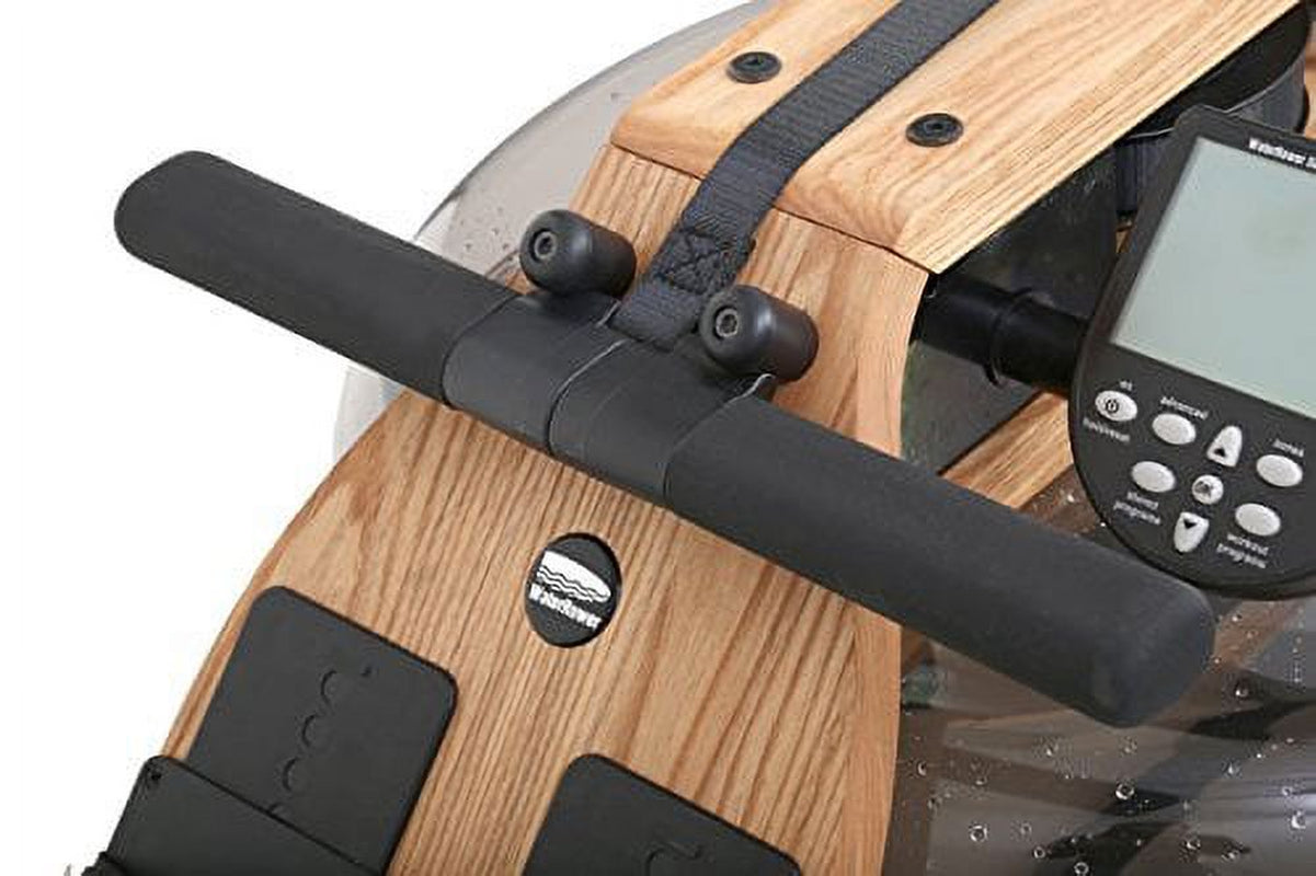 Natural Rowing Machine in Ash Wood with S4 Monitor