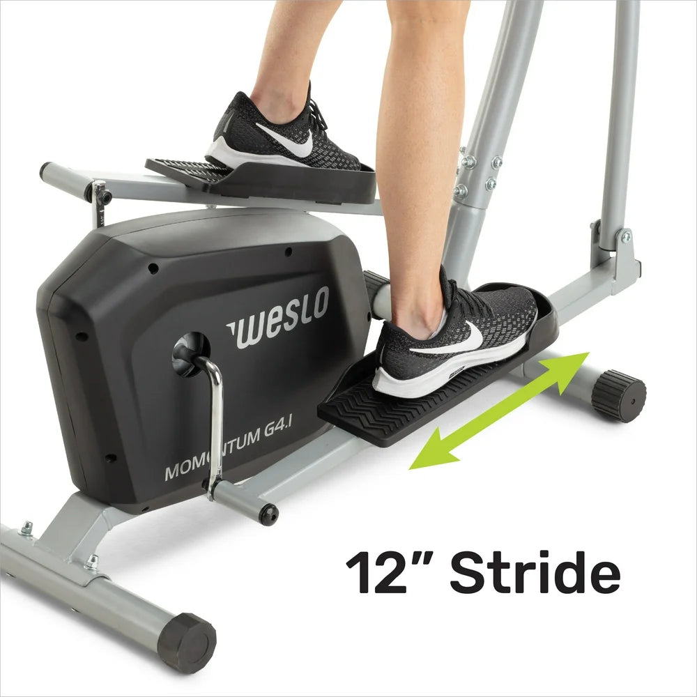 Momentum G 4.1 Rear-Drive Elliptical with Inertia-Enhanced Flywheel