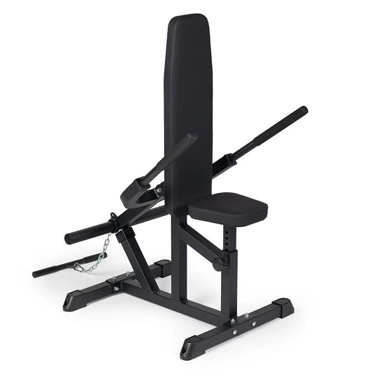 Plate Loaded Seated Dip Machine, Rated 200 LB, Tricep/Bicep Press down Machine, Upper Body Push Workout